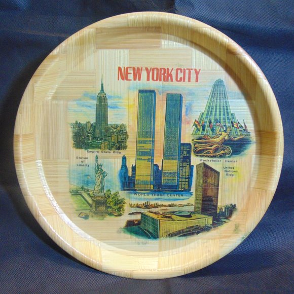 Decorative New York City Display Plate - Picture 1 of 8